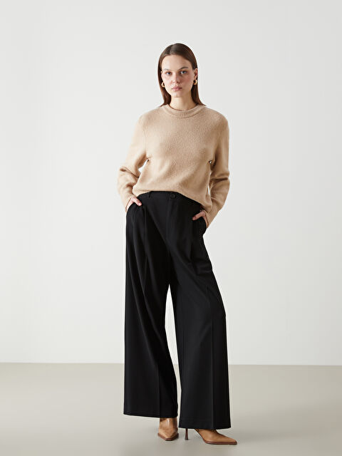 LCW Vision Loose Fit Kadın Pantolon - W4M447Z8-CVL