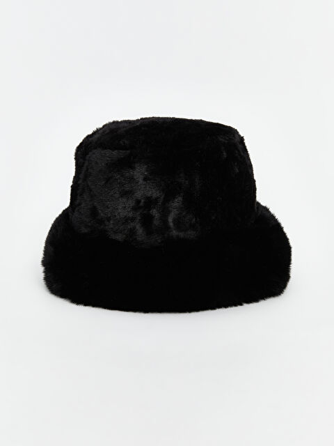 LCW ACCESSORIES Kürklü Kadın Bucket Şapka - W4M523Z8-RQL