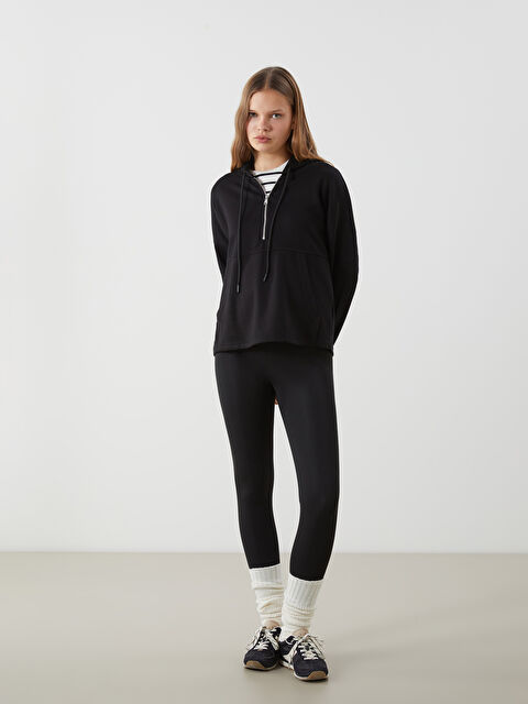 XSIDE ACTIVE Beli Lastikli Kadın Spor Tayt - W4M747Z8-CVL