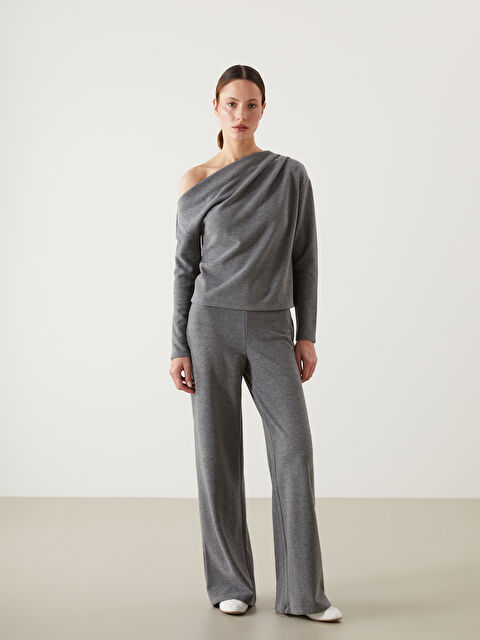 LCW Vision Beli Lastikli Kadın Pantolon - W4M765Z8-LAM