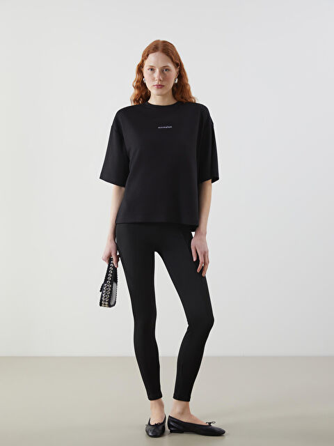 LCW Vision Beli Lastikli Kadın Tayt - W4M772Z8-CVL