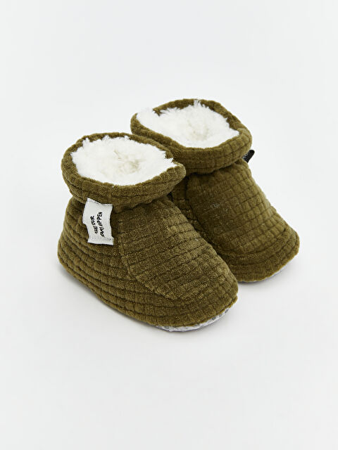 LCW STEPS Pelüş Erkek Bebek Ev Botu - W4M892Z1-ZE2