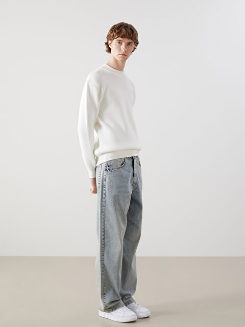 LCW Jeans 710 Loose Fit Erkek Jean Pantolon - W4M903Z8-311