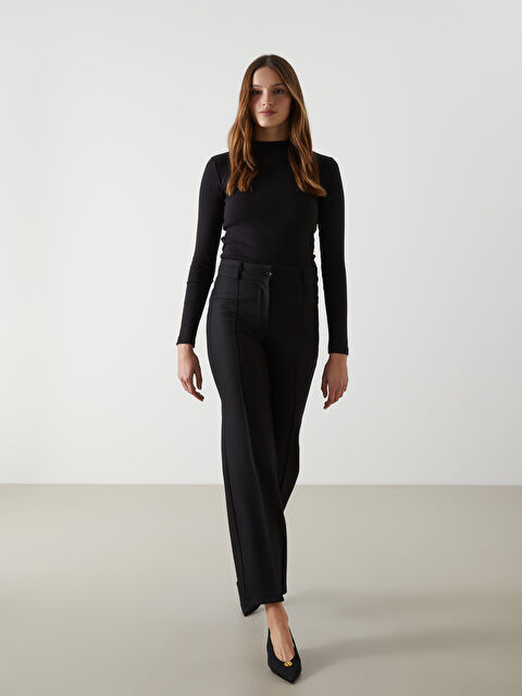 LCW Modest Loose Fit Kadın Pantolon - W4M975Z8-CVL