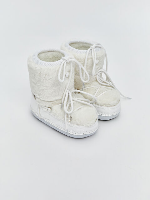 LCW STEPS Bağcıklı Kız Çocuk Kar Botu - W4MA36Z4-Q6K