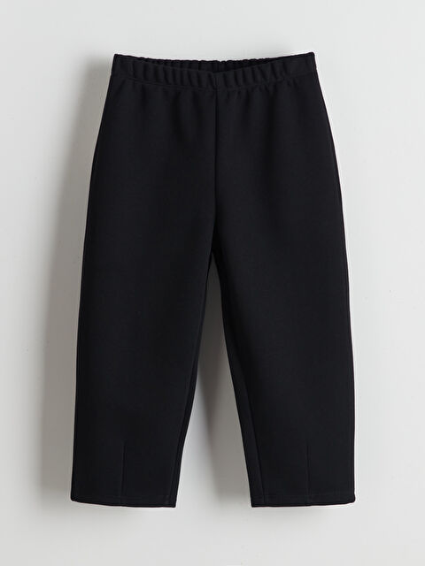 LCW Kids Beli Lastikli Basic Kalın Kız Çocuk Eşofman Alt - W4MB15Z1-CVL