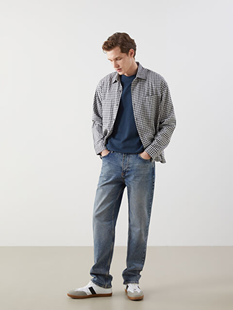 LCW Jeans Loose Fit Erkek Jean Pantolon - W4MB55Z8-H45