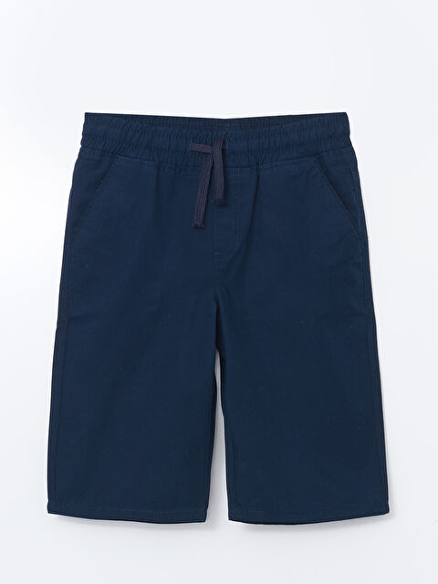 LCW Kids Elasticated Waist Boys' Shorts - S34576Z4-JC7