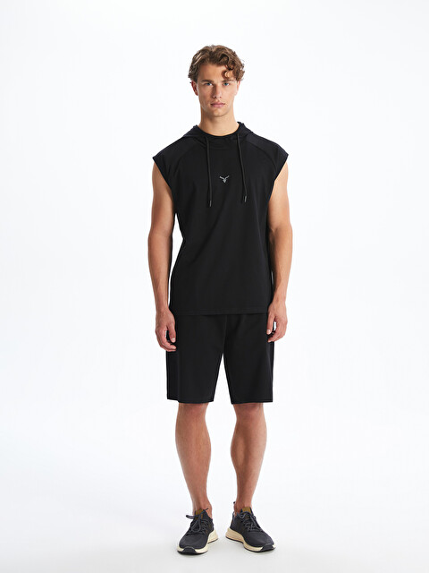 XSIDE ACTIVE Hooded Men's Sleeveless T-Shirt - W30437Z8-CVL - LC