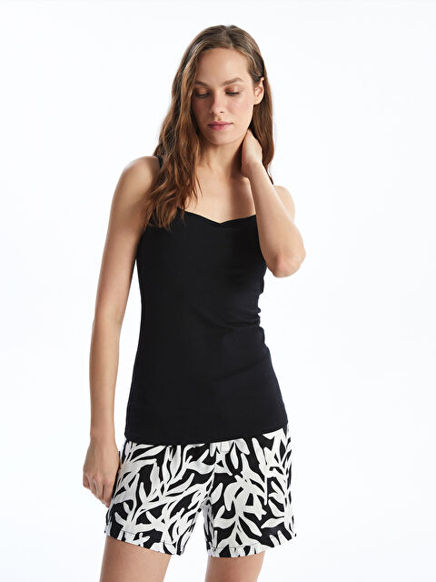 LCW DREAM Kalp Yaka Askılı Kadın Kuplu Atlet - S45661Z8-CVL