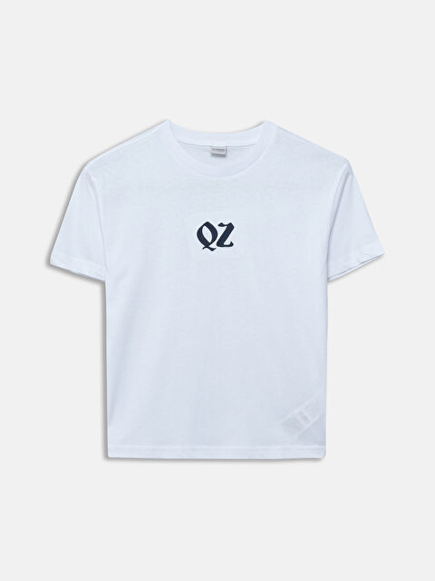 LCW Kids Bisiklet Yaka Erkek Çocuk Tişört - S4EB32Z4-Q6K