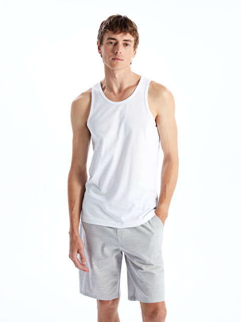 LC WAIKIKI Gilet en Jersey à Encolure en U pour Hommes Lot de 2 - W47354Z8-VC4