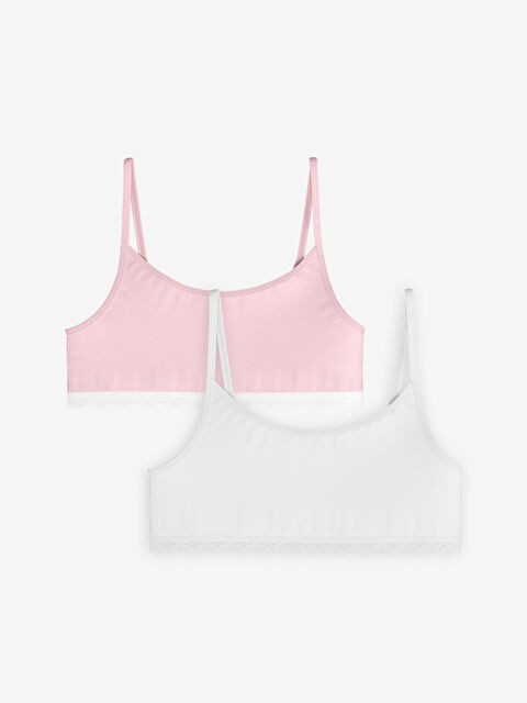 LCW Kids Dantel Detaylı Kız Çocuk Büstiyer 2'li - S50004Z4-Q6K