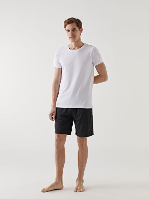 LC WAIKIKI Slim Fit Erkek Pijama Alt Şort - S50012Z8-DW2