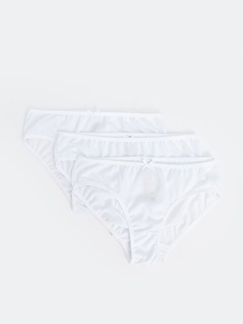 LCW Kids Basic Kız Çocuk Külot 3'lü - S50044Z4-Q6K