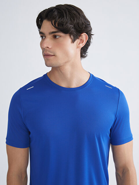 XSIDE ACTIVE Bisiklet Yaka Kısa Kollu Erkek Spor Tişört - S50155Z8-HSJ