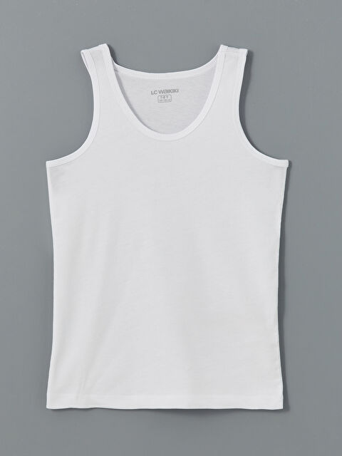 LCW Kids Bisiklet Yaka Erkek Çocuk Atlet - S50164Z4-JYX