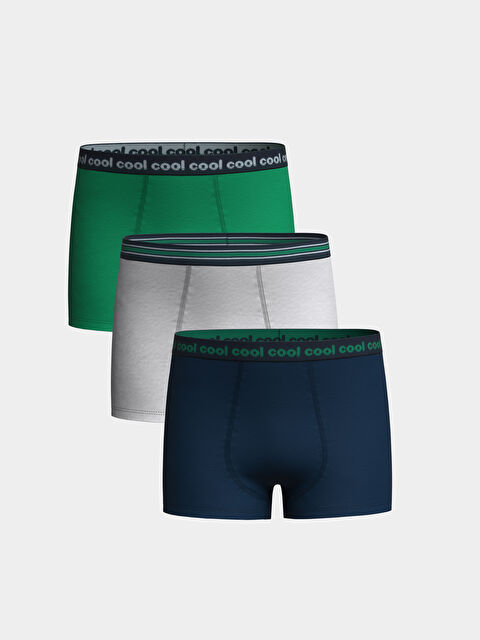 LCW Kids Erkek Çocuk Boxer 3'lü - S50211Z4-GQ5