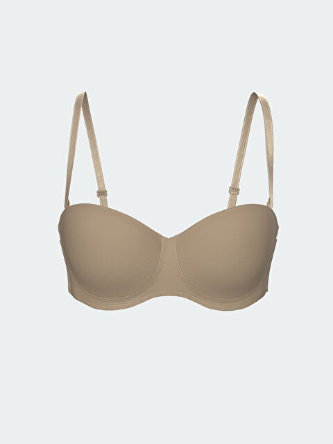 LCW DREAM Balenli Yarım Dolgulu Düz Straplez Sütyen - S50320Z8-D0P