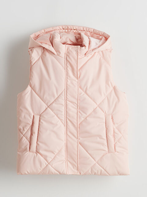 LCW Kids Kapüşonlu Kız Çocuk Şişme Yelek - S50456Z4-FRA