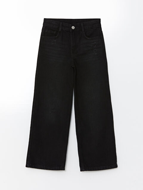 LCW Kids Wideleg Kız Çocuk Jean Pantolon - S50466Z4-326