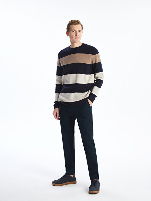 LCWAIKIKI Classic Slim Fit Men's Chino Trousers - S50561Z8-KN7