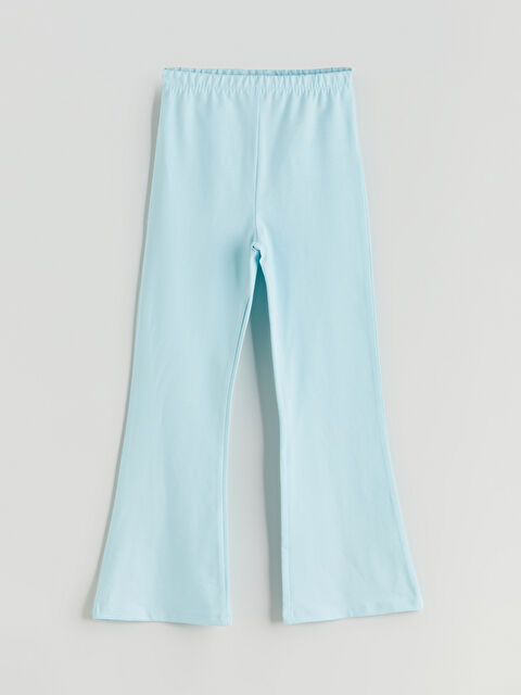 LCW Kids Beli Lastikli İspanyol Paça Kız Çocuk Tayt - S50577Z4-FQZ