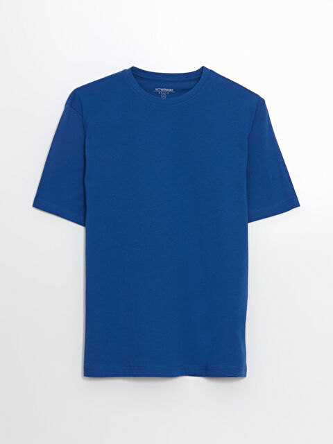 LCWAIKIKI Basic Bisiklet Yaka Penye Erkek Tişört