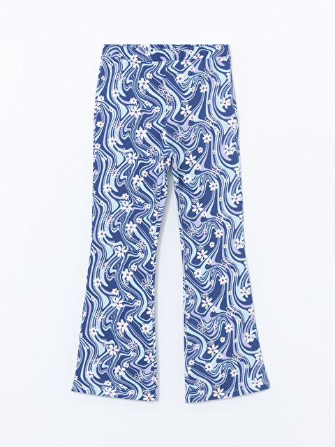 LCW Kids Beli Lastikli İspanyol Paça Kız Çocuk Tayt - S50856Z4-LSC