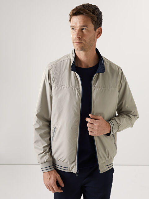 LCWAIKIKI Classic Standart Kalıp Dik Yaka Erkek Orta Kalın Mont - S50922Z8-K2N