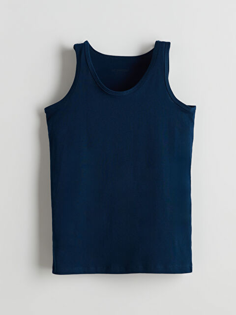 LCW Kids Bisiklet Yaka Erkek Çocuk Atlet - S50968Z4-JC7