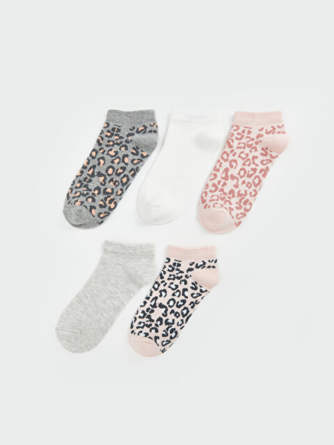 LCW DREAM Desenli Kadın Patik Çorap 5'li - S51015Z8-LAL