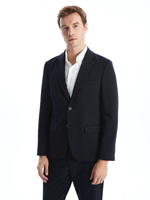 LCW BUSINESS Dar Kalıp Erkek Blazer Ceket - S51061Z8-KN7