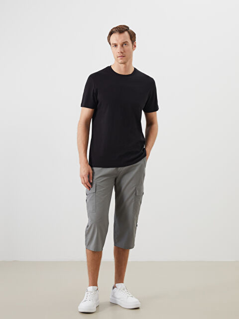 LCWAIKIKI Classic Standart Kalıp Erkek Kargo Şort - S51082Z8-H3N