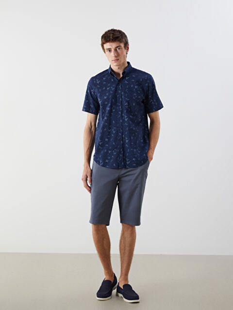 LCWAIKIKI Classic Standart Kalıp Gabardin Erkek Şort - S51097Z8-VYN