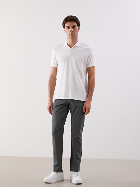 LCWAIKIKI Classic Standart Kalıp Gabardin Erkek Chino Pantolon - S51099Z8-Y1Z