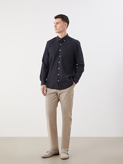 LCWAIKIKI Classic Standart Kalıp Gabardin Erkek Chino Pantolon - S51099Z8-YFJ