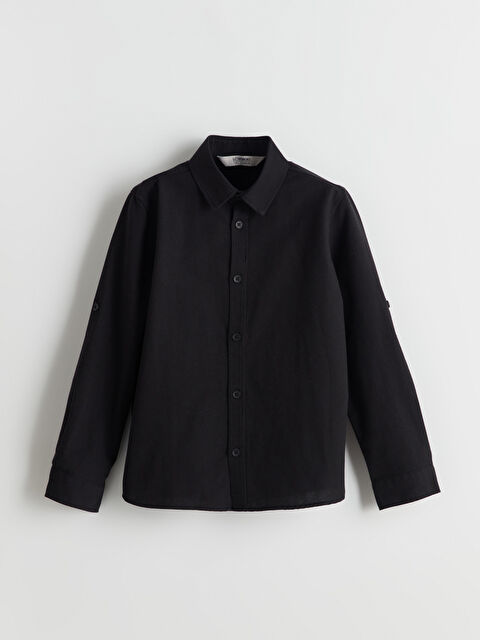 LCW Kids Erkek Çocuk Oxford Gömlek - S51153Z4-RQL