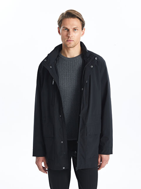 SOUTHBLUE Standart Kalıp Kapüşonlu Erkek Mont - S51177Z8-CVL