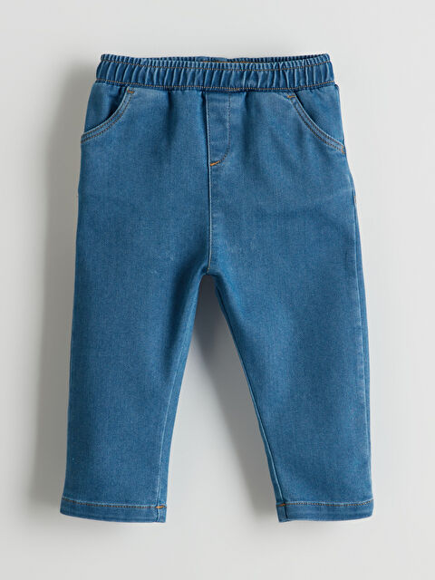 LCW baby Beli Lastikli Erkek Bebek Pantolon - S51192Z1-JHL