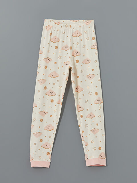 LCW Kids Beli Lastikli Kız Çocuk Pijama Alt - S51272Z4-LT4