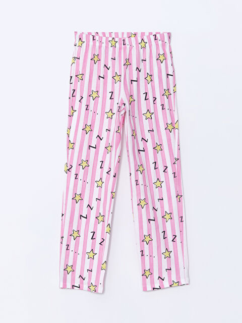 LCW Kids Beli Lastikli Kız Çocuk Pijama Alt - S51275Z4-LT4