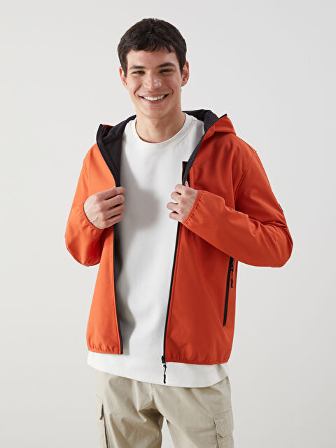 XSIDE Standart Kalıp Kapüşonlu Erkek Mont - S51433Z8-HC7