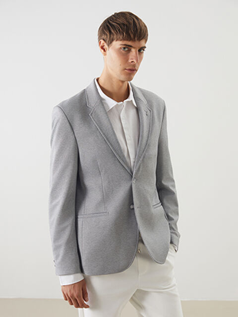 LCW Vision Ekstra Dar Kalıp Erkek Blazer Ceket - S51495Z8-SX6