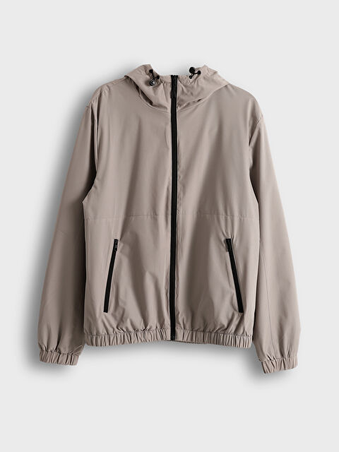 XSIDE Regular Fit Hooded Men's Raincoat - S51496Z8-CV3