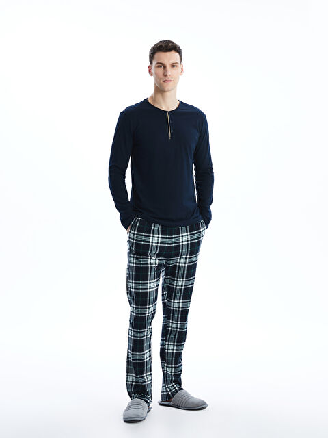 LC WAIKIKI Standart Kalıp Erkek Pijama Takımı - S51594Z8-LSJ