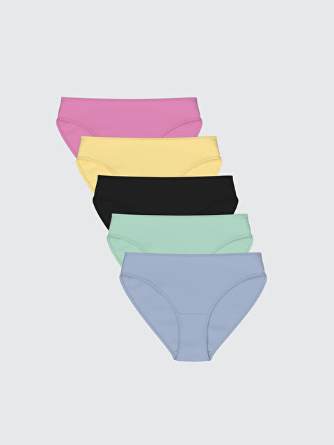 LCW Young Düz Bikini Külot 5'li - S51699Z8-FJA