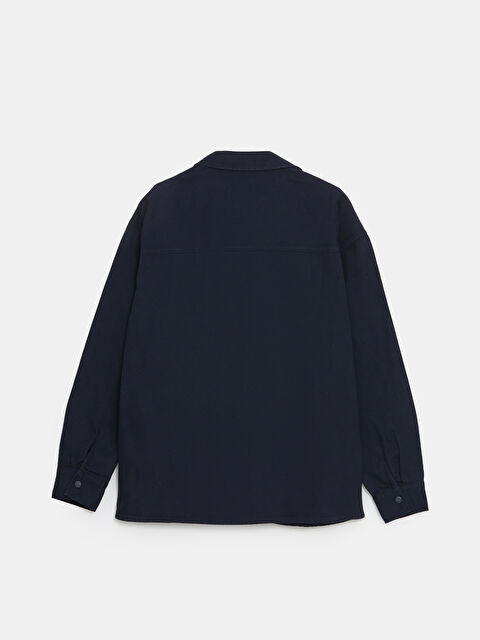 XSIDE Rahat Kalıp Gabardin Erkek Gömlek Ceket -S51860Z8-YSN | LCW