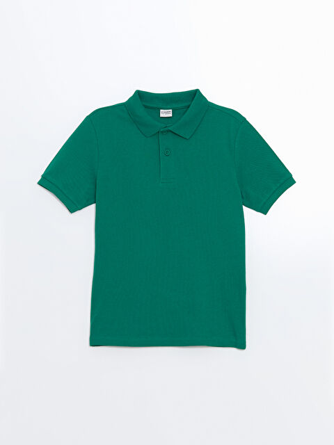 LCW Kids Polo Yaka Basic Erkek Çocuk Tişört - S51870Z4-HQH