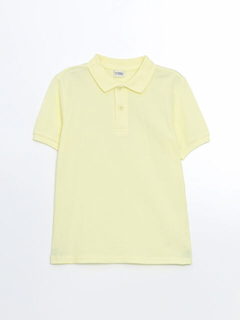 LCW Kids Polo Yaka Basic Erkek Çocuk Tişört - S51870Z4-VZM